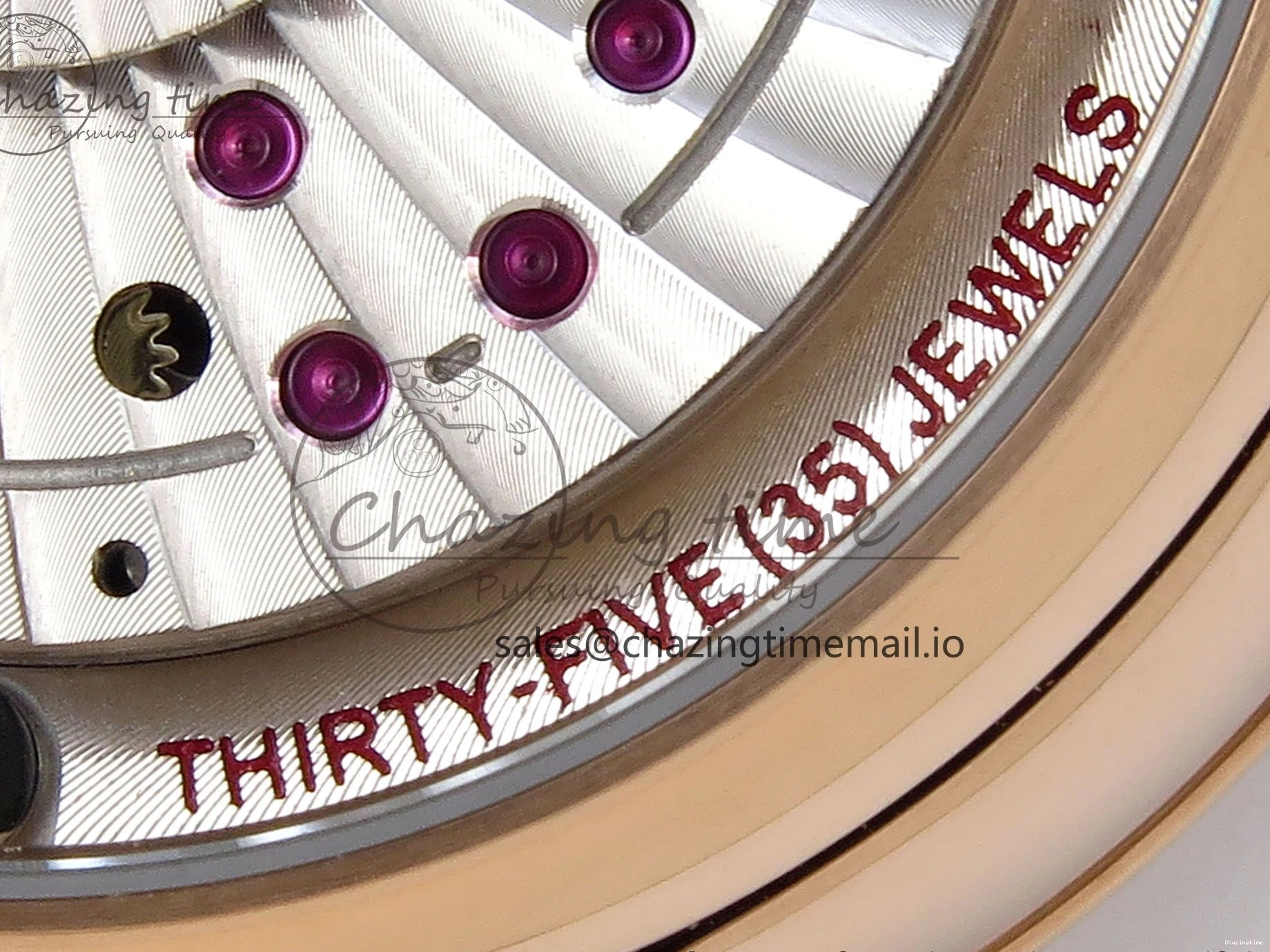 0102 De Ville Prestige Ladies RG VSF 1:1 Best Edition Brown Diamonds Dial on RG Bracelet A Sophisticated 7681